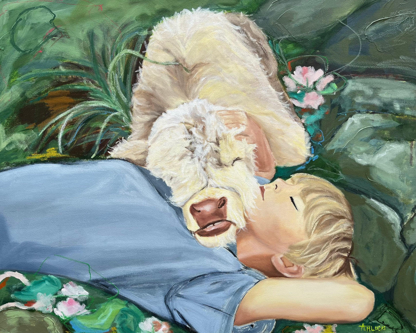 “The Boy and the Cow”