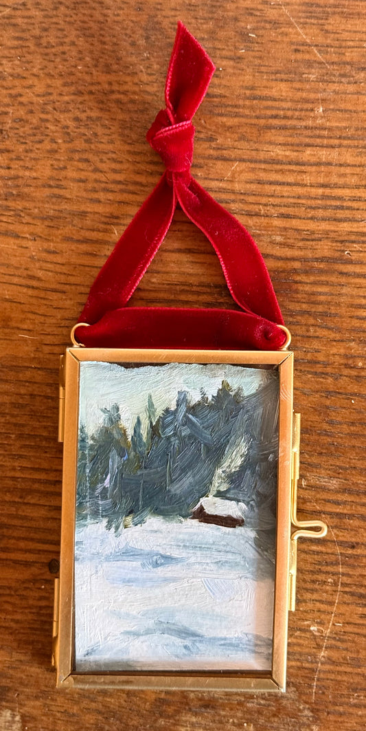 Cabin Warmth Ornament