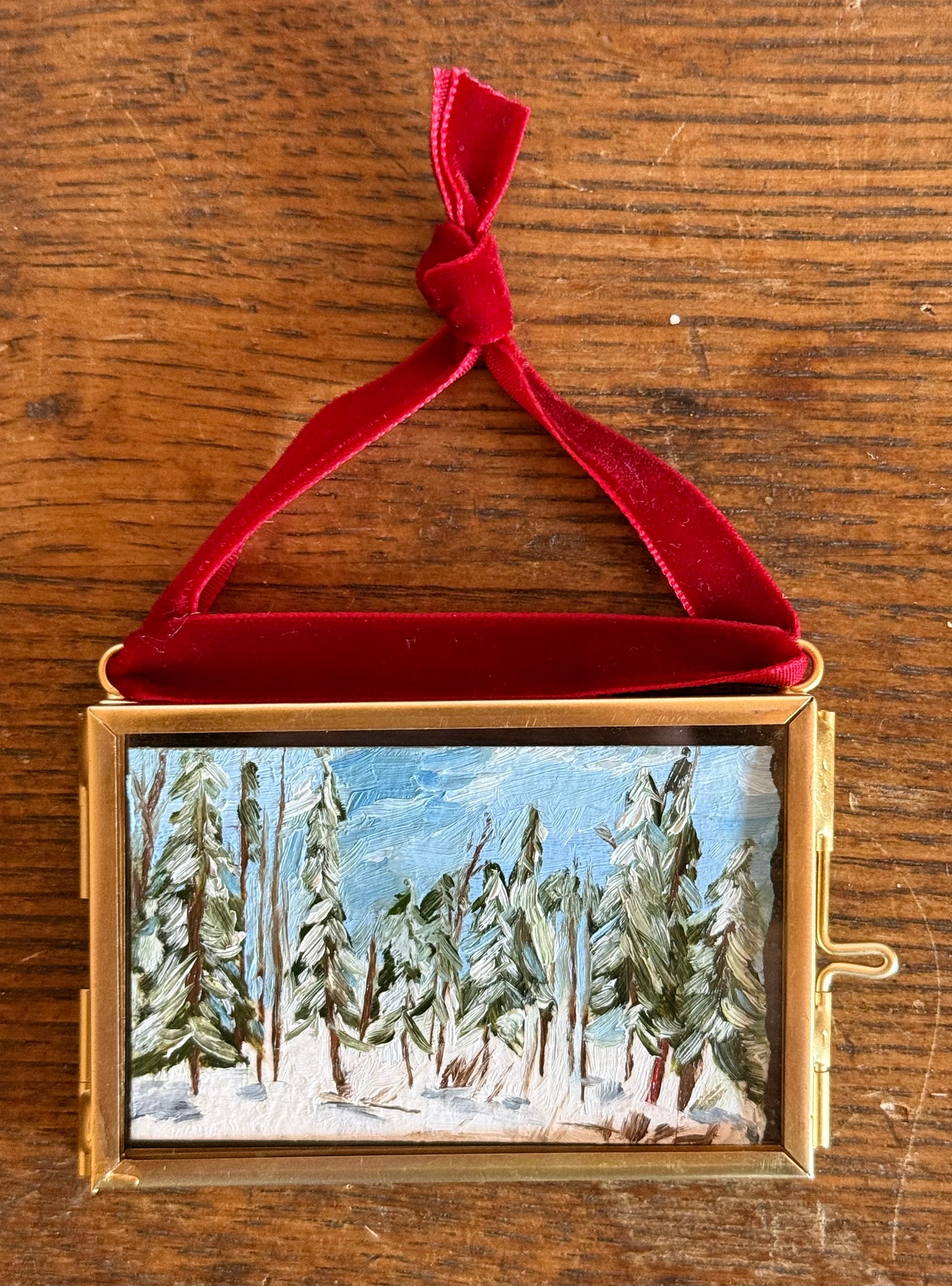 Winter Forest Ornament