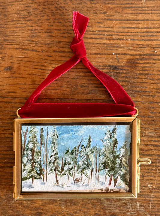 Winter Forest Ornament